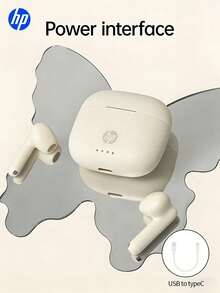 HP H10JSE Bluetooth 6.0 Wireless Earbuds | ENC Noise Cancelling IPX4 Waterproof - View 10