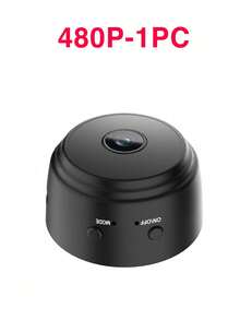 GENAI Mini WiFi Camera, Supports Real-Time Remote Viewing, Two-Way Audio And Motion Detection, Suitable For Home And Pet Monitoring - Black - View 13