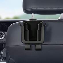 (Multifunctional Cup Holder + Multifunctional Hook), Comes With Long And Short Replaceable Hooks. Multifunctional Car Seat Back Storage Rack, Integrates Cup Holder, Phone Holder And Hook - Fits Most Car Models, Can Hold Water Cups, Milk Tea, Etc. - A - View 11