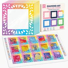 30pcs Reusable Diamond Art Release Film, Non-Stick Dust-Proof Release Paper For Diamond Painting. 10/15CM Transparent Protective Film Help Section Artwork Easily - View 2