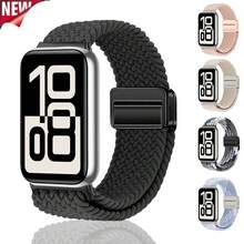 Compatible With Honor Band 11 /11 Pro Adjustable Magnetic Embedded Nylon Woven Replacement Watchband Soft Breathable Strap - one-size - View 1