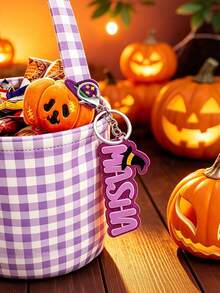 Ghost Halloween Basket Tag, Personalized 3D Halloween Name Tag, Ghost Tag,Halloween Name Tags, Boo Basket Filler, Halloween Stuffers - Multicolor - View 6