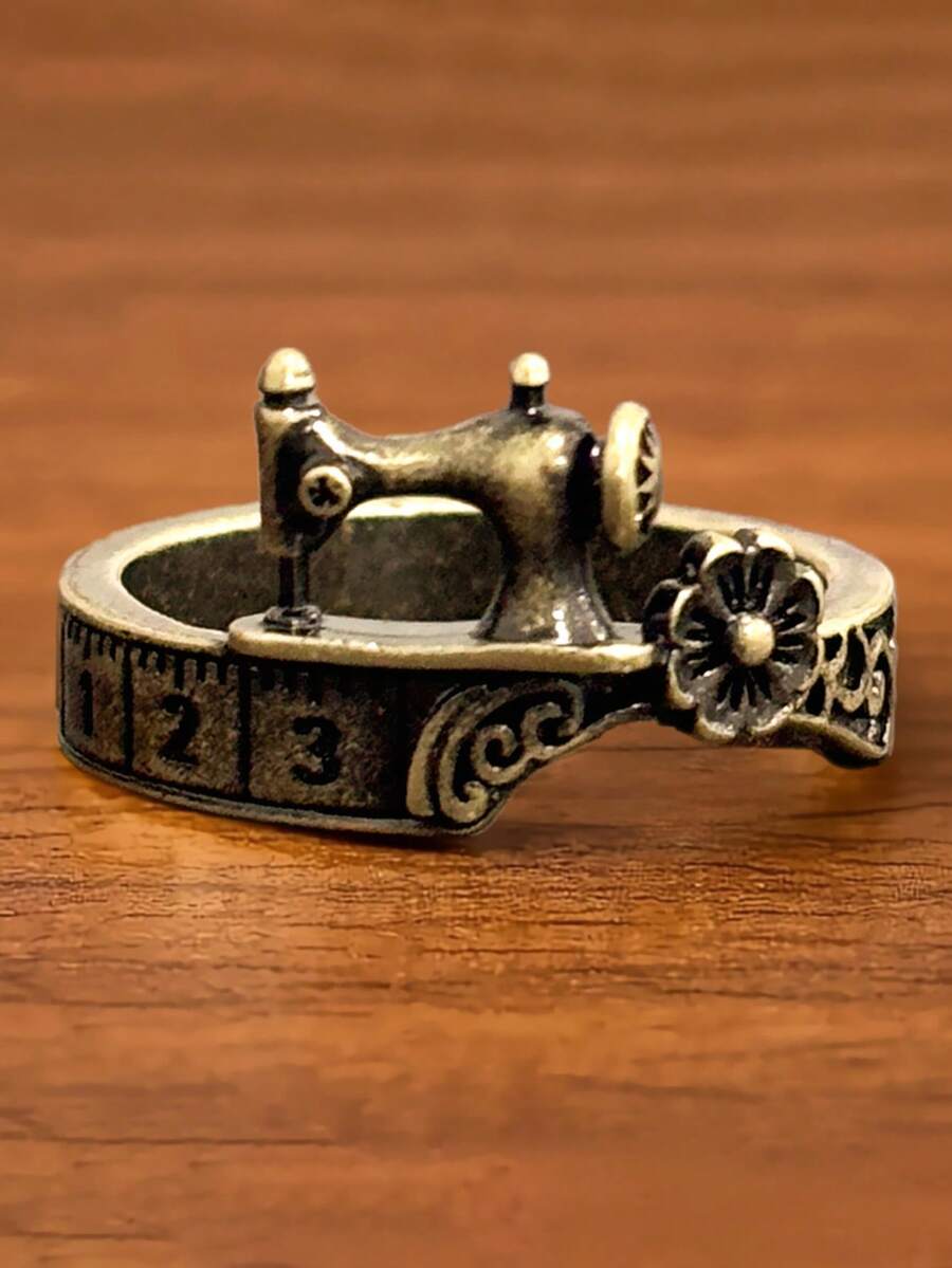 1pc Vintage Ring For Women, Wedding Engagement Party Jewelry, Valentine's Day Gift - 1# - View 1