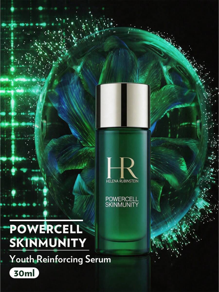 HR Helena Green Essence 30ml | Sel Punca Adas Laut + Kompleks Probiotik Memperbaiki Pelindung Kulit Menstabilkan Anti-Penuaan Essence Mewah untuk Pemula - 30 ml - View 1