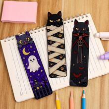 Fun Halloween‑Themed Cat‑Shaped Acrylic Bookmarks, Creative And Cute Vampire, Mummy And Ghost Cat Page Markers, Reading Decorative Accessories, Perfect Halloween Gifts For Cat Lovers And Book Lovers - One Size Fits All - View 4