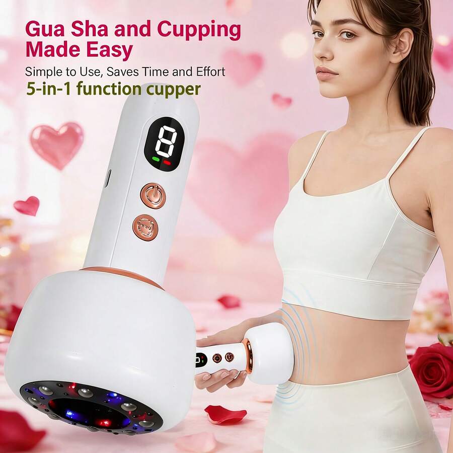 Smart 9-Speed Adjustable Massager, Portable Home Electric Massager, 1200mAh