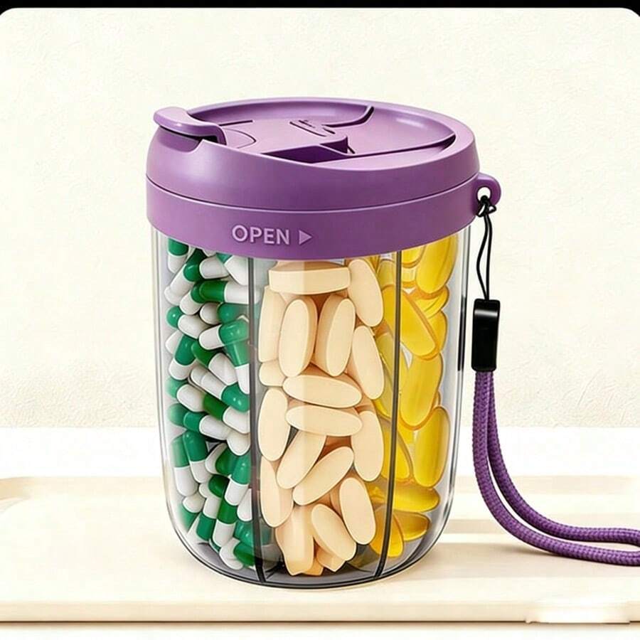 Medicine Storage Bags - Purple - View 1