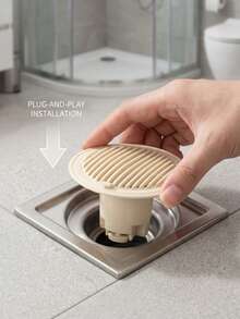 Bathroom Anti-Clogging Silicone Drain Cover, Cuttable Multi-Layer Hair Filter For Sink And Drain, Kitchen Sink Anti-Clogging Pad, Suitable For Summer Cleaning And Rental Homes - Multicolor - View 3