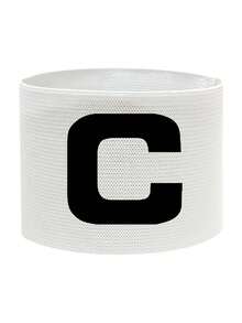 Elastic Football Captain Armband With C Logo For Team Identification, Adjustable, Suitable For All Ages And Genders, For Outdoor Activities, Football, Rugby, Basketball, Volleyball, Football Team Accessory - Multicolor - View 10