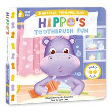 beartale Habit Pals Slide & Flip Book, Hippo Brushing Teeth Interactive Flip Book, Toddler Children Brushing Teeth Habit Training, Educational Toy Book, Birthday Gift, Preschool Learning Gift - Multicolor - View 11