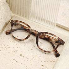 3 piezas de gafas de lectura ovaladas grandes, diseño de marco estampado, con bisagras de resorte de alta calidad, adecuadas para el uso diario de lectura de mujeres - Blanco - Ver 7