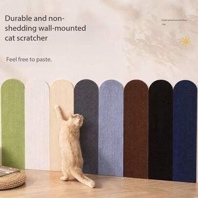1pc Self-Adhesive Colorful Anti-Cat Scratch Wall Sticker - Colorful Home Decor, Anti-Scratch Wall, Sofa Protector, Multi-Color Optional, Can Choose Colors For Matching, Pet Room Essential