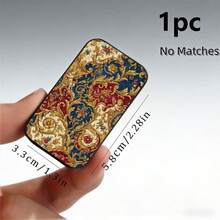 1pc Vintage Elegant Angel Floral Pattern Matchbox, Exquisite Floral Multi-Functional Mini Storage Box (Matches Not Included), Home Desktop Aromatherapy Candle Matching Display & Storage Box, Delicate Small Gift For Holidays - View 12