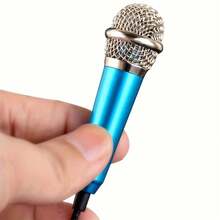 1pc Mini Stereo Studio Speech Microphone, Aluminum Alloy Material, Battery-Free, Portable And Compact, High Sound Quality, Noise Reduction, Multi-Function Plug And Play, Wireless Transmission, Music Instrument Accessory - Multicolor - View 14