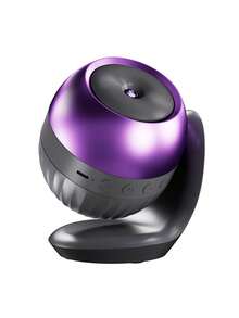 24 Projection Patterns Dynamic Rotation Timer Function Sleep Music Type-C Charging Purple Black Starry Sky Ocean Projector Light Bedroom Party Holiday Home Indoor Decoration Atmosphere Night Light - Sea Axis Star - View 9