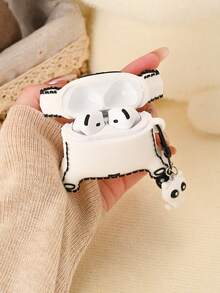 Simon's Cat 線條貓造型耳機保護套 3D 矽膠耳機保護殼 適用於 Apple 4/3、Pro 2/3 特別版貓咪 - 彩色 - 查看 2