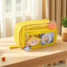 10‑Layer Volcano Style Pencil Case, Large Capacity Multi‑Compartment Pen Pouch, Multifunctional Stationery Box, Portable Pencil Organizer For Back To School Supplies, Durable Zipper Storage Bag For Office Daily Use, Bonus: Panda + Random Notepad - Multi-color - View 5