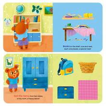 beartale Habit Pals Slide & Flip Book, Hippo Brushing Teeth Interactive Flip Book, Toddler Children Brushing Teeth Habit Training, Educational Toy Book, Birthday Gift, Preschool Learning Gift - Multicolor - View 9