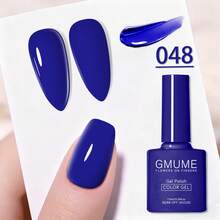1pc 7.5ml Gel Nail Polish, Color-Matched Bottle Design, Soak Off UV/LED Nail Gel For Spring Summer Fall Winter Manicure, Home DIY Nail Art, Daily Nail Style, Solid Color Nail Design, 77 Colors Available For Personal Use, Nail Care - Multicolor - View 77