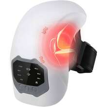 Wireless Heated Knee Massager, Relieves Joint Stiffness And Discomfort, 3-Level Heating And Vibration Function, LED Touch Control, Features Heating Function, 3 Vibration Modes, 3 Heating Levels, Equipped With LED Screen And Adjustable Strap, Perfect Gift For Adults, Mothers, Women And Men - Multicolor - View 10