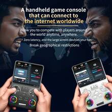Konsol Game Genggam Ultra Portabel J36, Lebih dari 20.000 Game Terintegrasi, Layar 3,5 Inci, Mendukung Game Multipemain - View 5