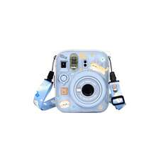 Camera Protective Case Set (Crystal Shell + Lanyard + Stickers) Compatible With In-Stax Mini 13 Transparent Crystal Protective Cover Anti-Drop Transparent Outer Shell With Back Pocket + Crossbody Lanyard PVC Material Resistant To Yellowing And Abrasion Camera Photography Accessories Multiple Colors Available Instant Camera Protective Case - View 13