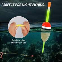 50pcs 3 Sizes Glow Sticks/Fishing Floats, Perfect For Fishing/Easter Eggs, Parties, Games And Halloween Decorations - Stick - View 8