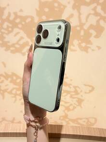 奢華純色亮面手機殼，相容 iPhone 17 Pro Max 16 15 14 13 12 11 Pro Max，鏡頭保護，極簡純色可愛優雅手機殼，相容 iPhone 17 Pro Max 16 Pro Max 17 Pro 15 Pro Max 14 Pro Max 13 Pro Max，新款手機殼相容 iPhone 18 Pro Max 18 Pro，手機保護殼 - 彩色 - 查看 6