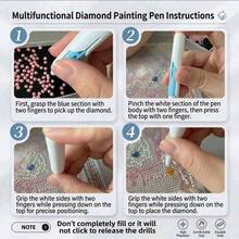DIY Automatic Diamond Pen Set For Painting, Suitable For Craft Enthusiasts For Quick Access And Storage, Easy To Organize, Ideal For Beginners And Adults, 5D Diamond Drill Accessories, Best Gift For Diamond Painting Lovers - Multiple Styles - View 8