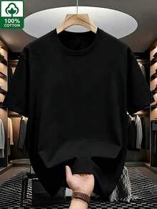 Men T-Shirts - Black - View 6