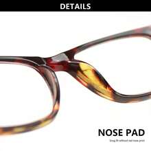 4Pcs Large Frame Rectangular Reading Glasses, Color Block Design, Comfortable Spring Hinges, Suitable For Women's Daily Reading, Comes With High-Quality Glasses Storage Bag - White - View 8