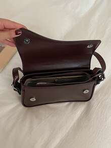 Nuevo bolso de hombro versátil - Café - Ver 7
