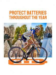 TOSUOD Electric Bicycle Battery Cover, Thickened Dust-Proof Anti-Glare Anti-Scratch Insulated Protective Cover - Multicolor - View 2