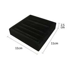 Small Square Velvet Jewelry Tray For Storing And Displaying Rings, Earrings And Bracelets, Multiple Colors Available, Suitable For Everyone - 11*11 Ring Tray - View 16