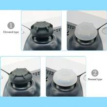 Compatible With PlayStation 5, Game Controller Silicone Joystick Caps, Heightened Button Caps, Enhanced Gaming Control Feel, Anti-Slip And Sweat-Proof Design, Universal For Multiple Game Controllers, Color Box Packaging - View 9
