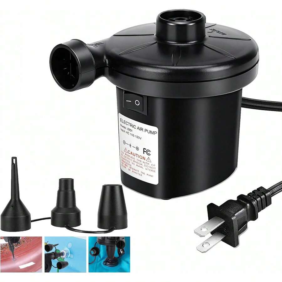MRustc Electric Air Pumps - US A Type Plug(110-127V) - View 1