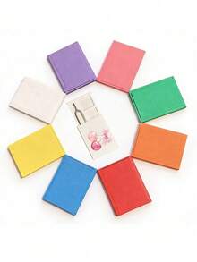 Bow Cherry Print Card Holder, SIM Card Pin Slot, Comes With SIM Card Pin, Cherry Print Portable SIM Card Storage Box, Phone Card Holder, SIM Card And SD Card Storage Box, Travel Storage Box, Compact And Lightweight, Anti-Loss And Durable, Anti-Drop And Durable, Suitable For Smartphones, Tablets And Other Devices, Can Store SIM Cards/SIM Card Pins, Ideal Choice For Storing Backup SIM Cards When Changing Phone Numbers, Also A Great Gift - Multicolor - View 6