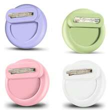 4pcs Protective Case For AirTag, Hidden Pin Item Tracker Holder For Clothes, Bags, Shoes And Pet Collars - Multicolor - View 11