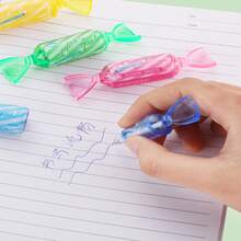 4PCS Creative Halloween Mini Colorful Candy Ballpoint Pens - Random Colors - Stationery Gift - Christmas Gift Prize - A - View 4