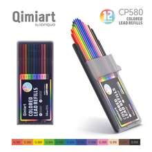 New Retractable Colored Pencils, Easy Coloring For Drawing, 3.0mm Thick Lead, Convenient Retractable Lead, Comes With Pencil Sharpener For Easy Sharpening, Suitable For Drawing, Doodling, Writing, Marking, Back To School Essential - Multicolor - View 24