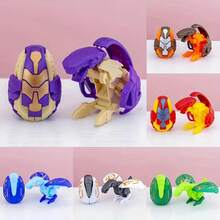 Tyrannosaurus Dinosaur Egg Transformable Twist New Pterosaur Transformable Dinosaur Egg Toy, Cool Birthday Party Favor, Classroom Prize, Christmas And Halloween Gift (Random) - Multicolor - View 4