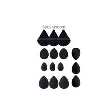 6pcs Makeup Sponge Set, Includes Makeup Sponges And Mini Makeup Sponges - Multicolor - View 7