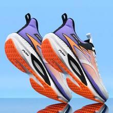Speed goat 2026 Men's New All-Season Fashion Versatile Mesh Breathable Running Sports Shoes Ultra-Light Soft Sole Shock-Absorbing Comfortable Hiking Trekking Trail Racing Running Shoes - White Purple - View 9