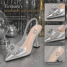 Women Pumps - Silver - View 6