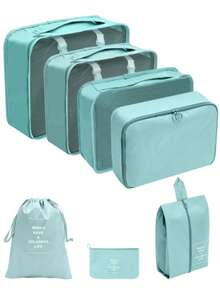 7pcs Travel Storage Bags Luggage Organizer Underwear Panties Storage Bag Clothes Garment Bag Maternity Bag Packing Pouches - Multicolor - View 16