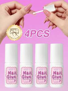 GELPOLISH 6件/5件/4件/3件/2件/1件 超強力美甲膠，適用於壓克力美甲、美甲尖端、穿戴式美甲、假指甲，沙龍級刷塗式美甲膠，易於使用，耐用且持久 - 7毫升 - 查看 13