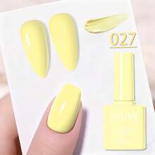 1pc 7.5ml Gel Nail Polish, Color-Matched Bottle Design, Soak Off UV/LED Nail Gel For Spring Summer Fall Winter Manicure, Home DIY Nail Art, Daily Nail Style, Solid Color Nail Design, 77 Colors Available For Personal Use, Nail Care - Multicolor - View 71