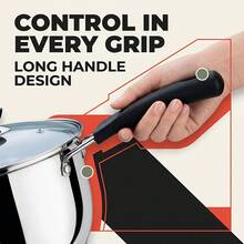 20cm/7.87 In Japanese Minimalist Style With Extended Handle, Thickened Round Ring Heat-Conducting Bottom - View 8