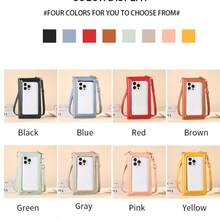 Best-Selling Multi-Color Crossbody Phone Bag - Multicolor - View 12