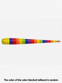 Fun Catch Ball, Aerodynamic Long Tail Design, Rainbow Streamer Ball, Unisex, Colorful Soft Catch Toy, Suitable For Weekend Camping Trips, Outdoor Gatherings, Beach Parties, Sensory Play Equipment, Fun Lawn Games, Outdoor Sports Toys - Multicolor - View 10
